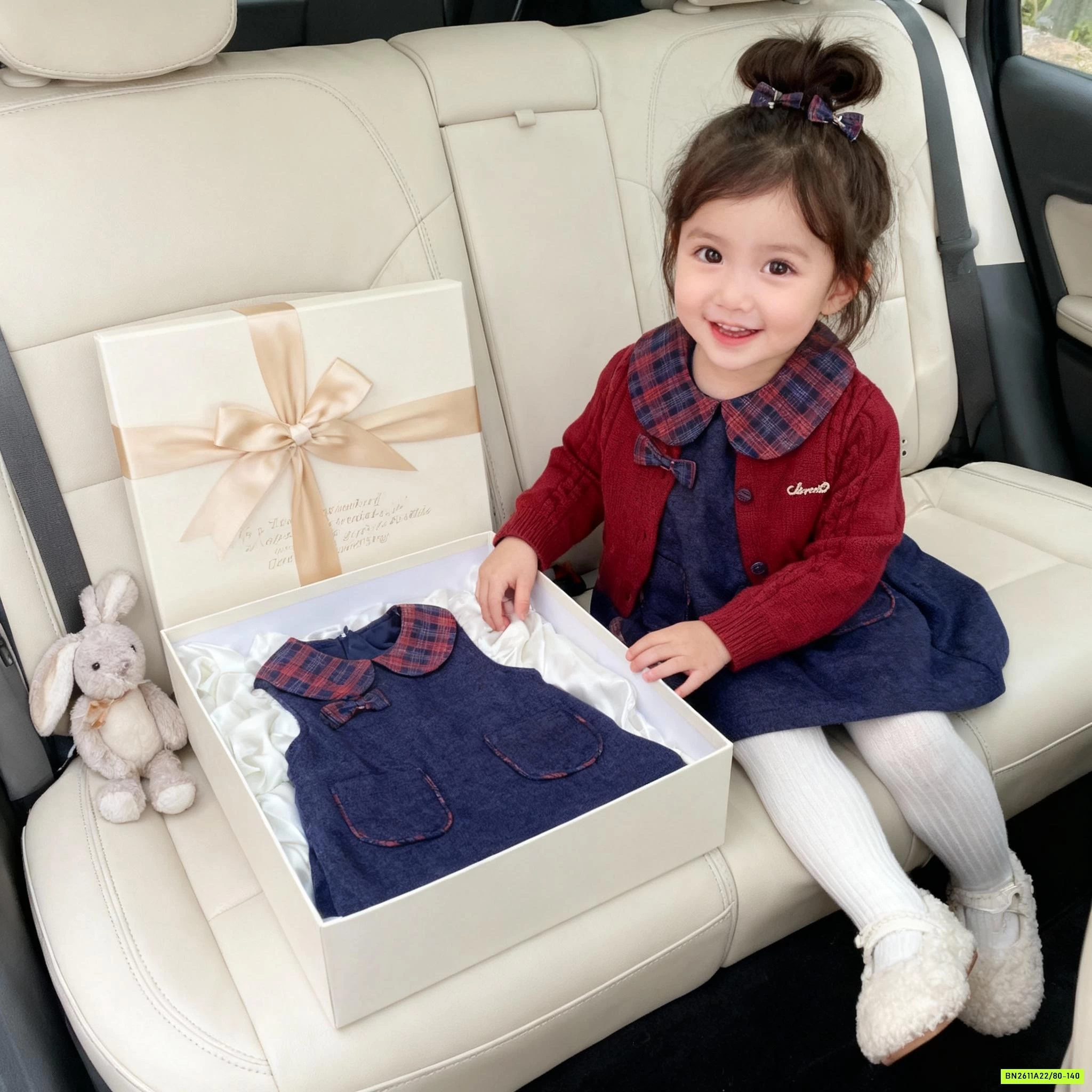 SÉT CARDIGAN ĐẦM JEANS CHERRYCOCO