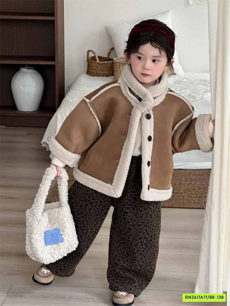 KHOÁC DA LỘN LÔNG CỪU