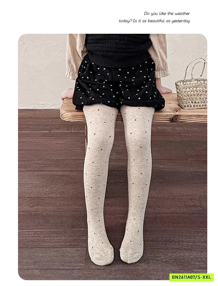 QUẦN TẤT CHẤM BI 1 LỚP