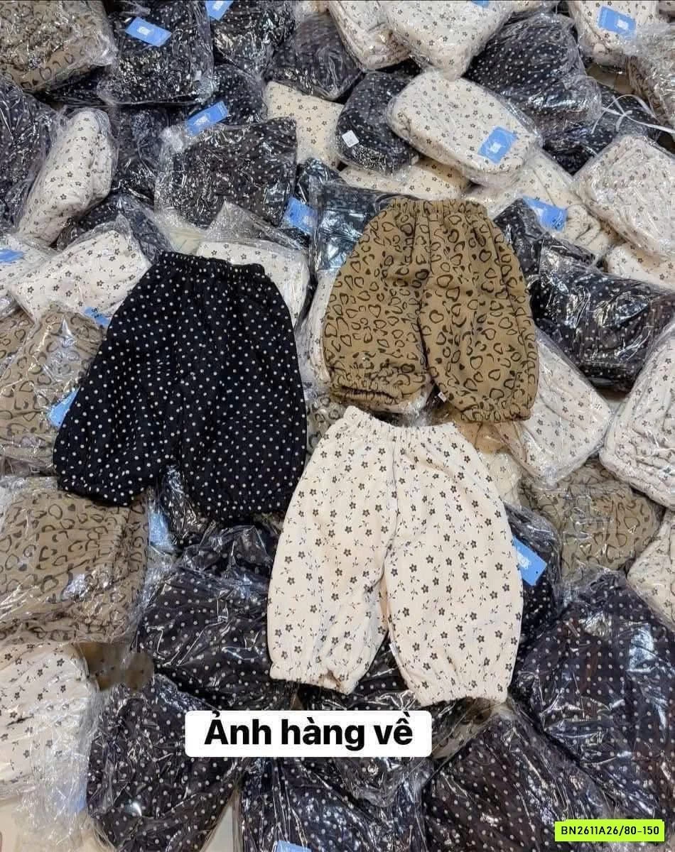 QUẦN BOOM LÓT NHUNG