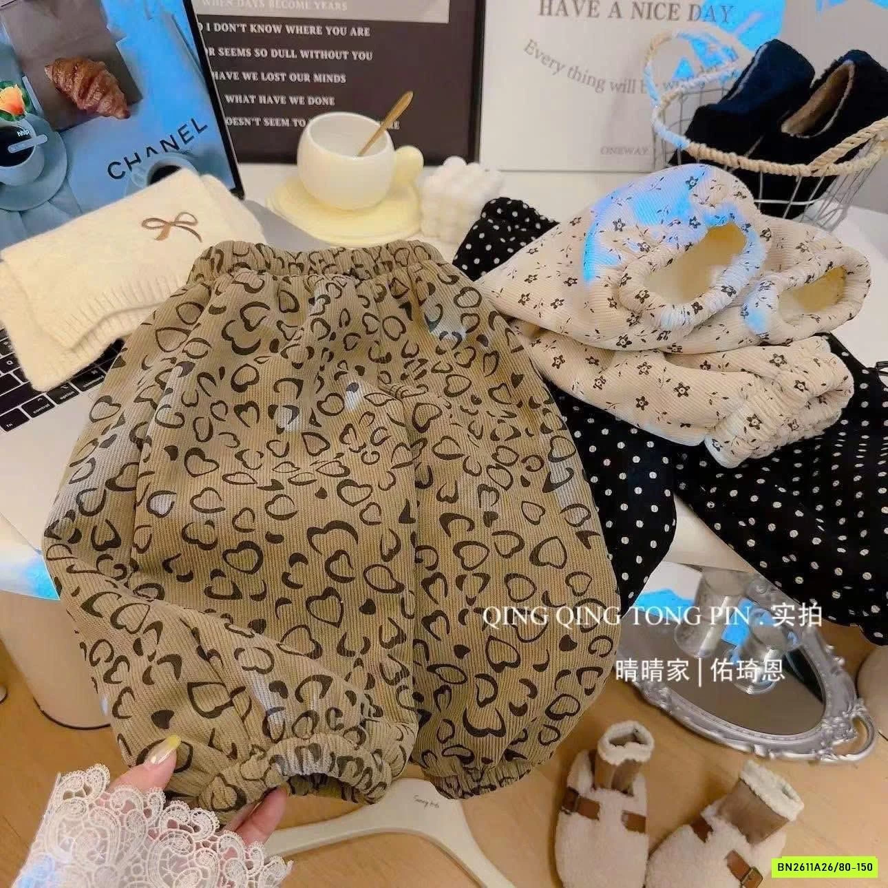 QUẦN BOOM LÓT NHUNG