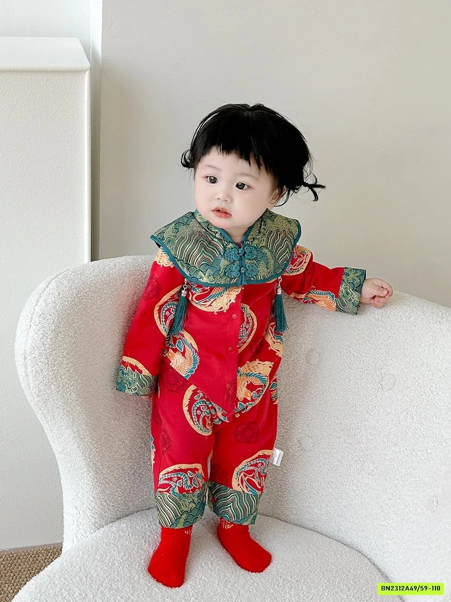 COUPLE ĐỎ IN RỒNG DIỆN TẾT