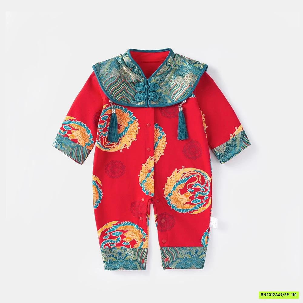 COUPLE ĐỎ IN RỒNG DIỆN TẾT