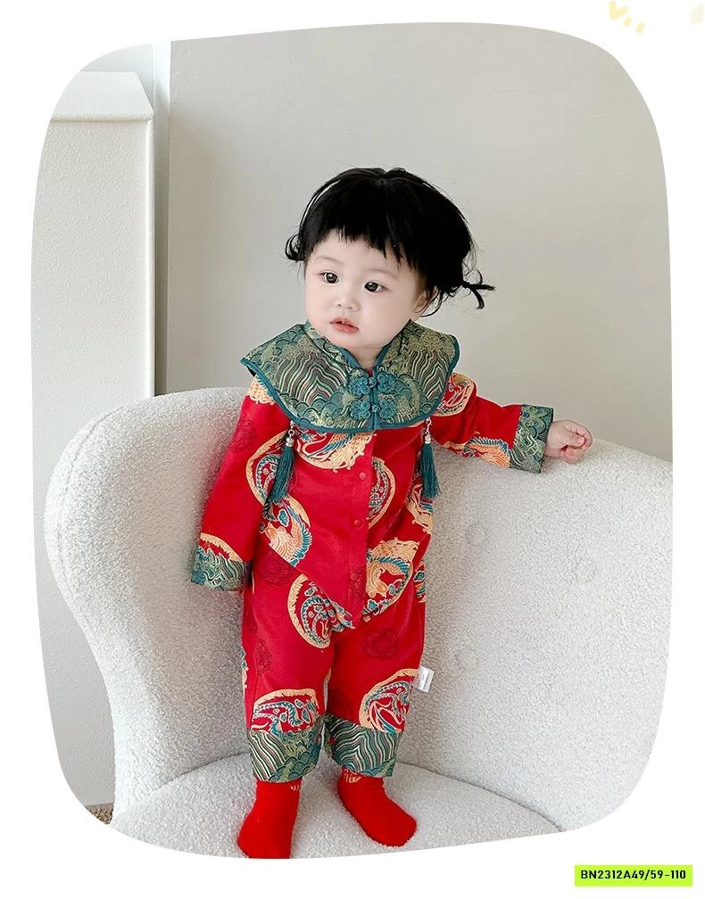 COUPLE ĐỎ IN RỒNG DIỆN TẾT