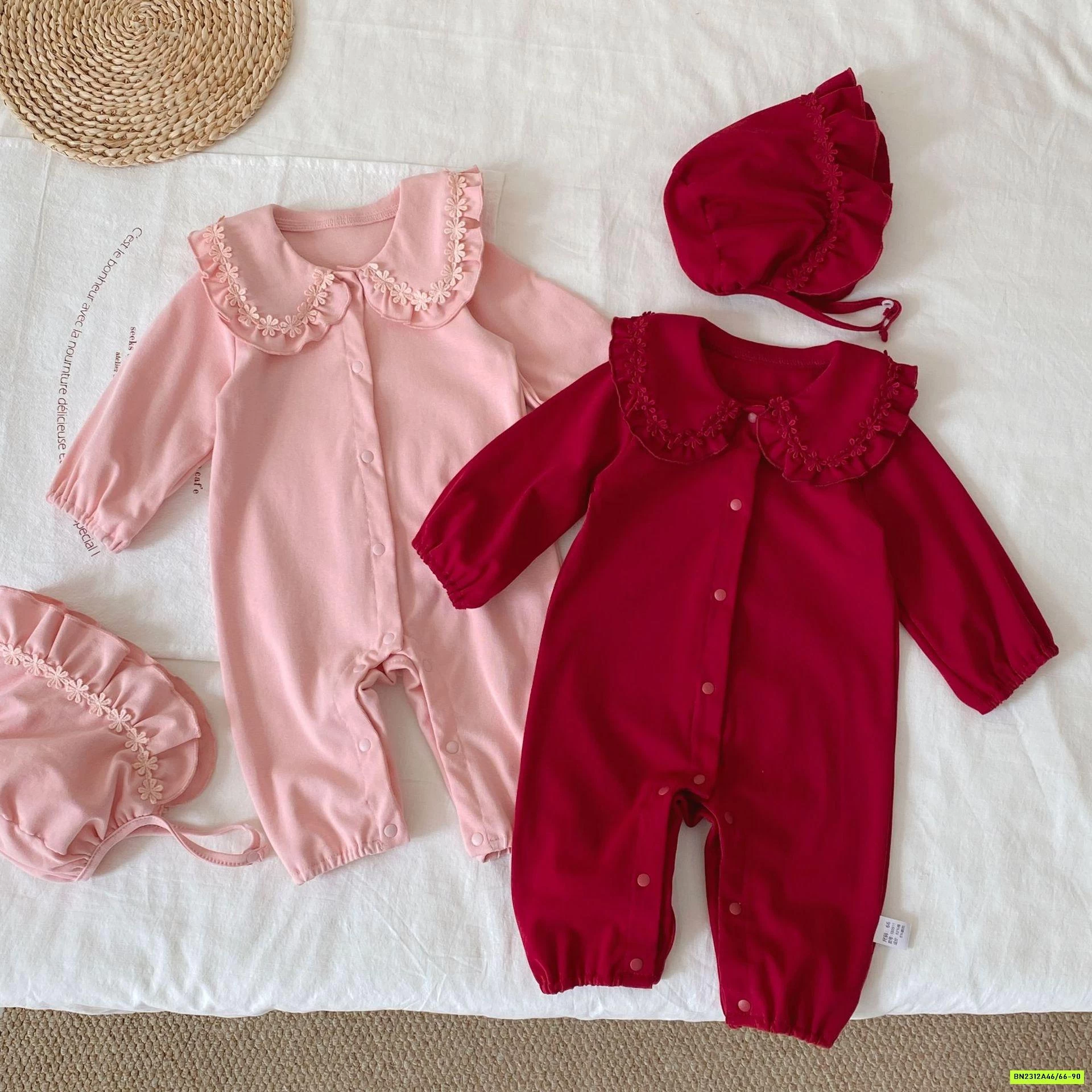 BODY COTTON VIỀN REN DIỆN TẾT