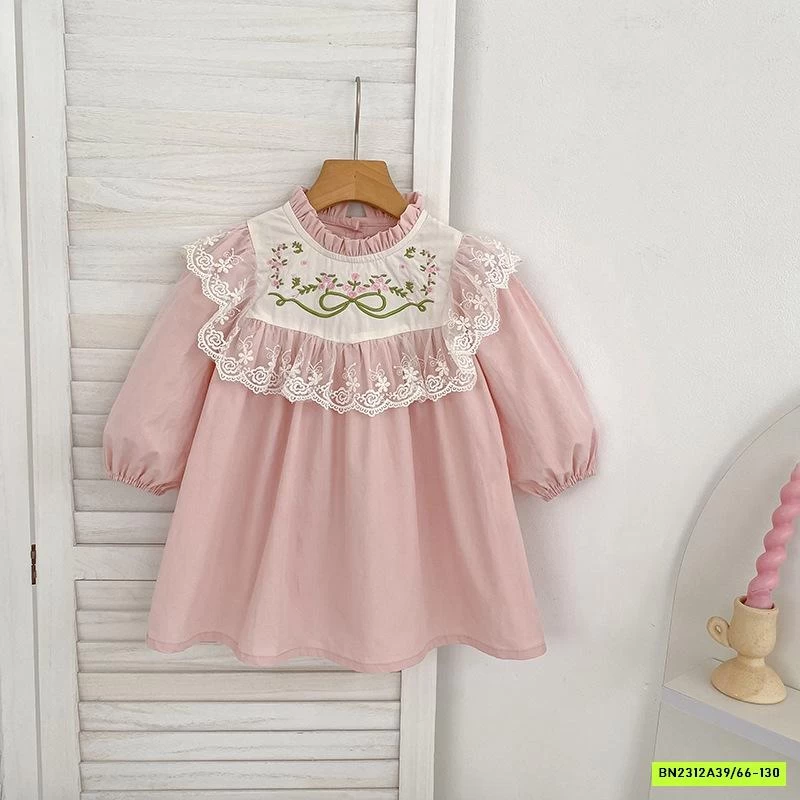 COUPLE THÔ MỀM THÊU HOA