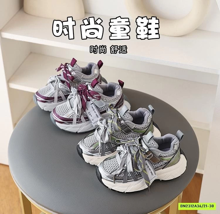 SNEAKER THỂ THAO PHỐI MÀU NHÍ