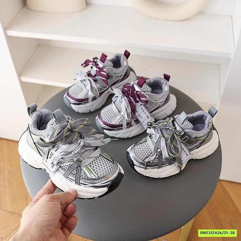 SNEAKER THỂ THAO PHỐI MÀU NHÍ