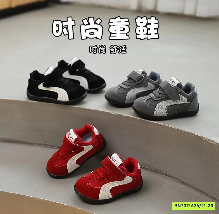 GIÀY QUAI DÁN PHỐI MÀU NHÍ