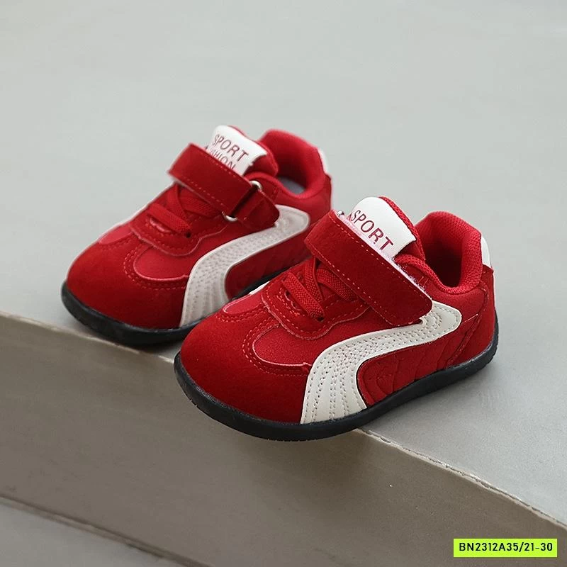 GIÀY QUAI DÁN PHỐI MÀU NHÍ