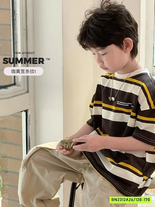 ÁO THUN KẺ PHỐI MÀU SZ ĐẠI