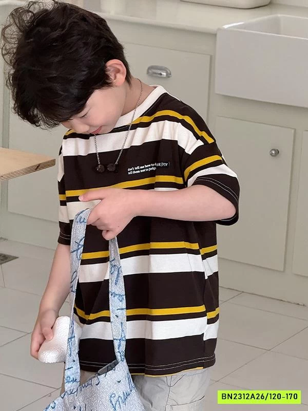 ÁO THUN KẺ PHỐI MÀU SZ ĐẠI