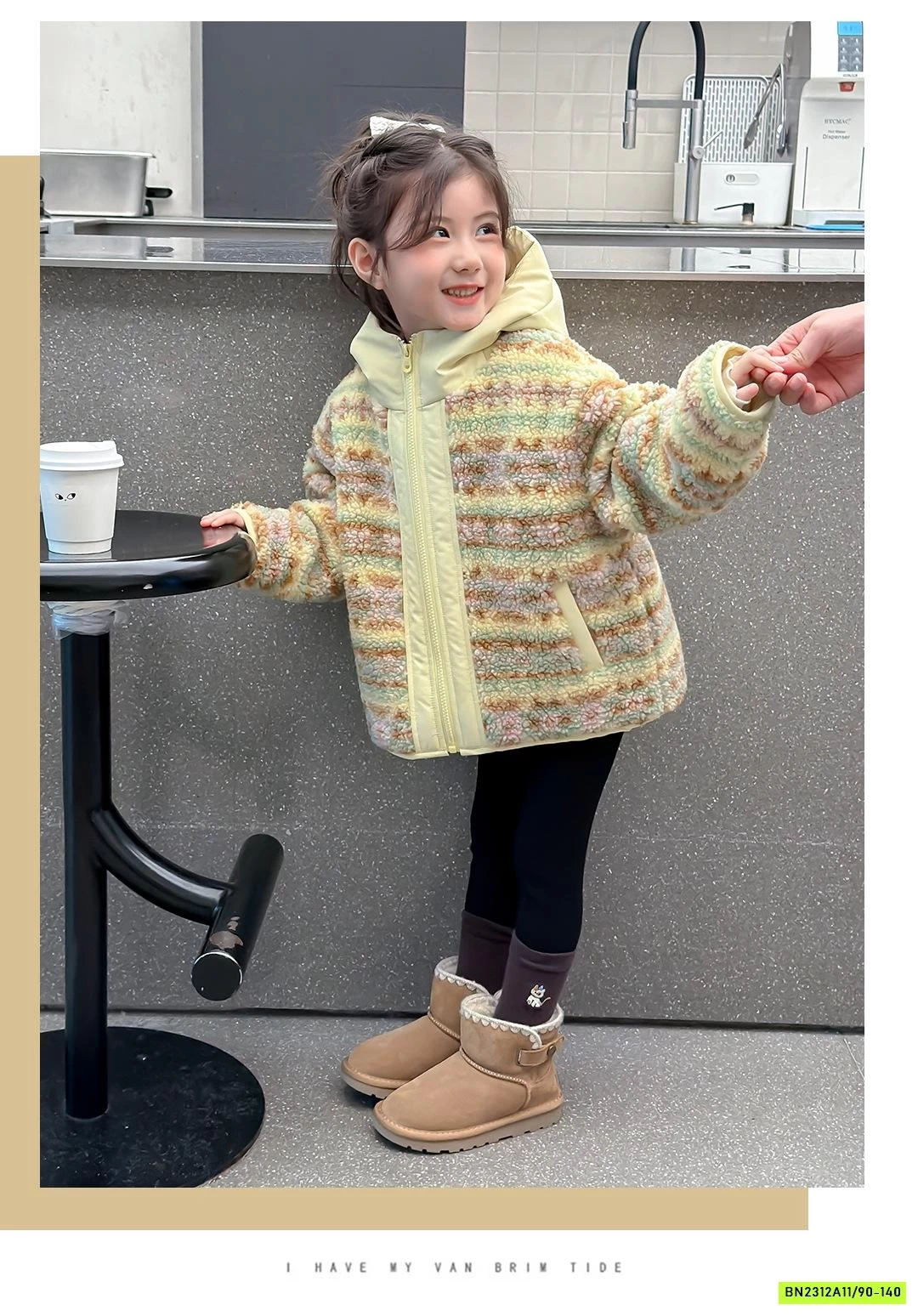 KHOÁC BÔNG TRẦN TRÁM HOA NHÍ LIỀN MŨ