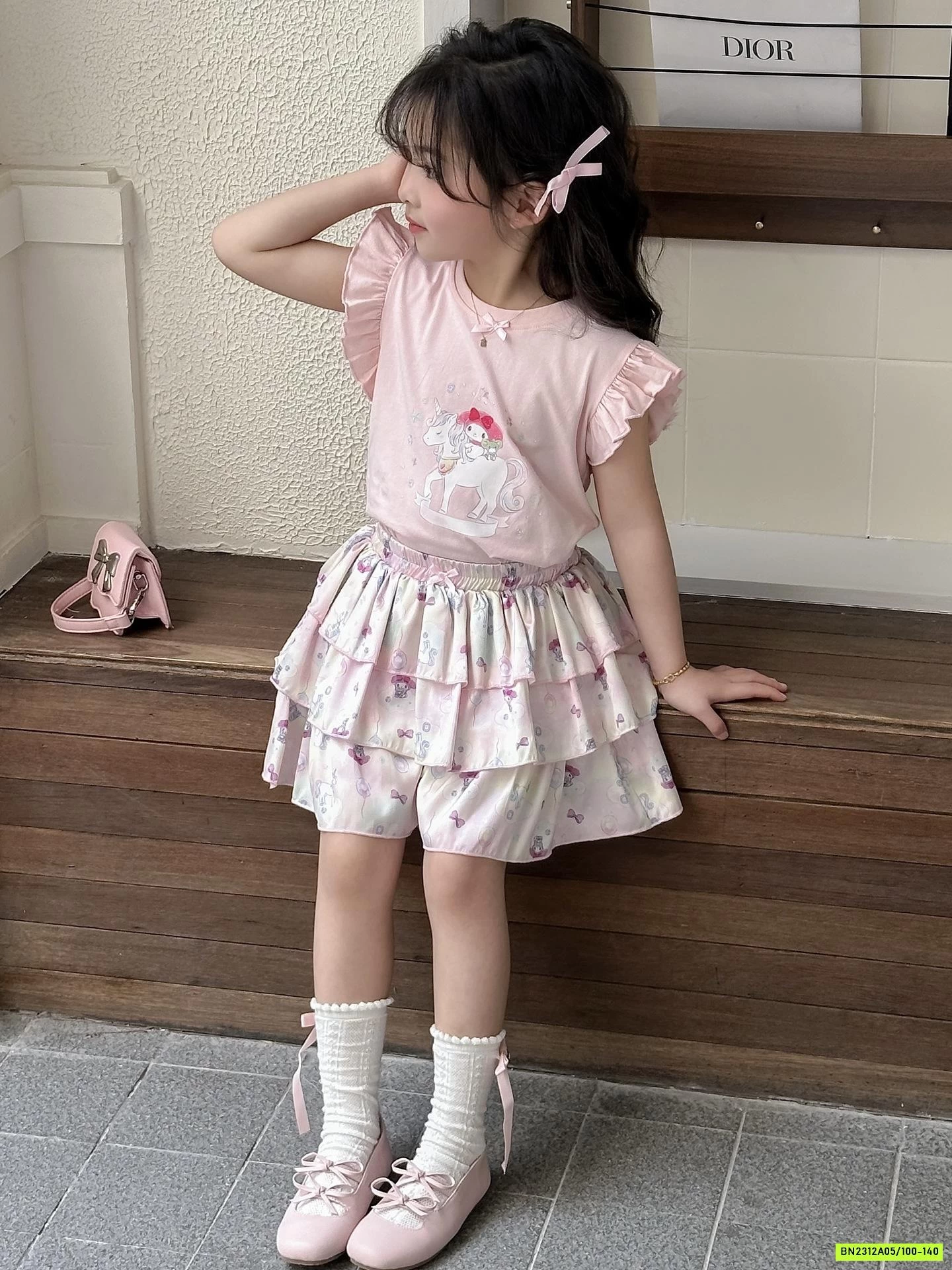 SÉT ÁO CÁNH TIÊN MIX CV XẾP TẦNG