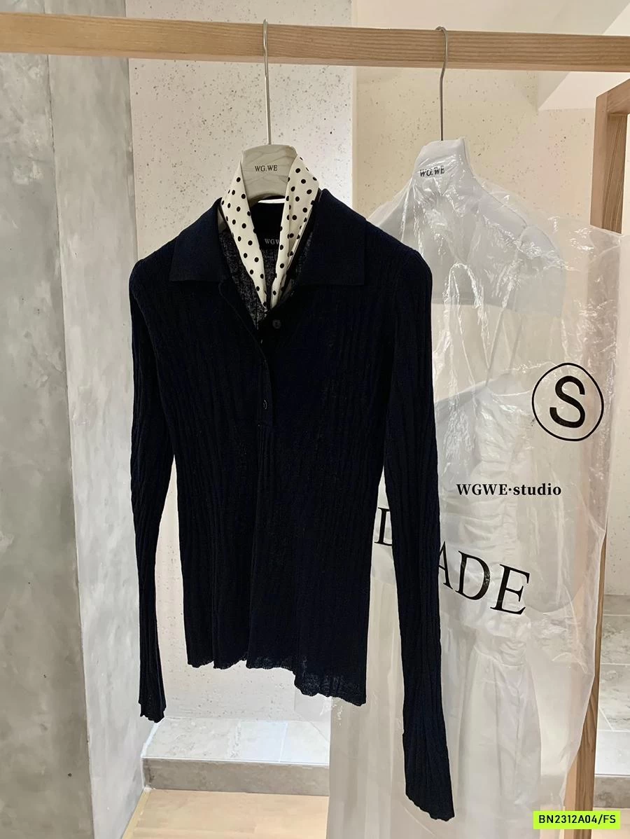 POLO GIẤY CỔ V WGWEW8107