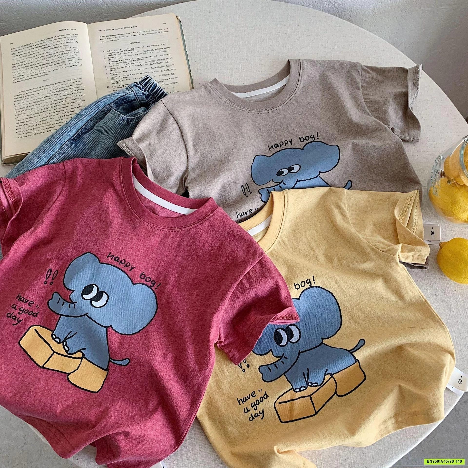 ÁO THUN IN HÌNH VOI