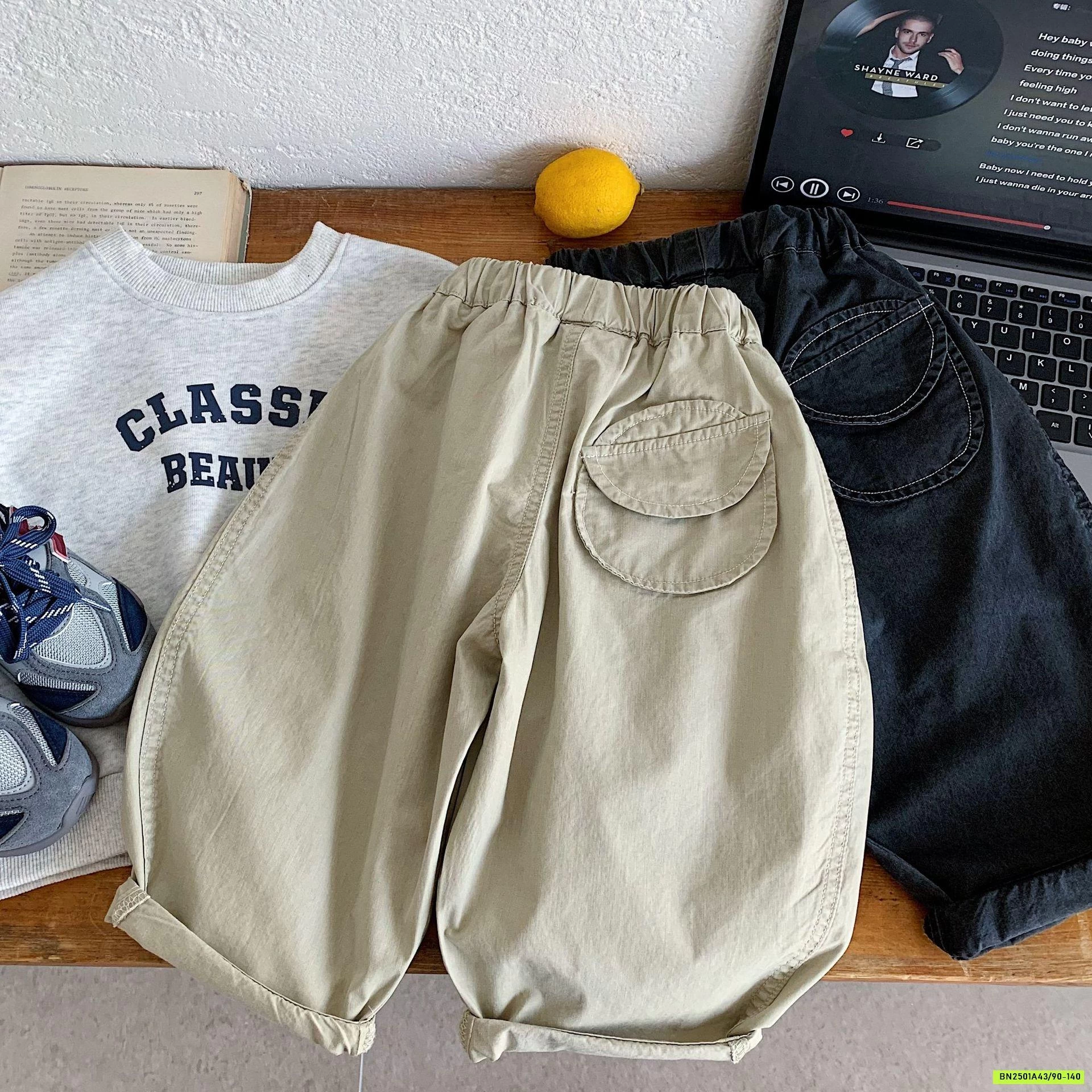 BAGGY THÔ MỀM TÚI SAU