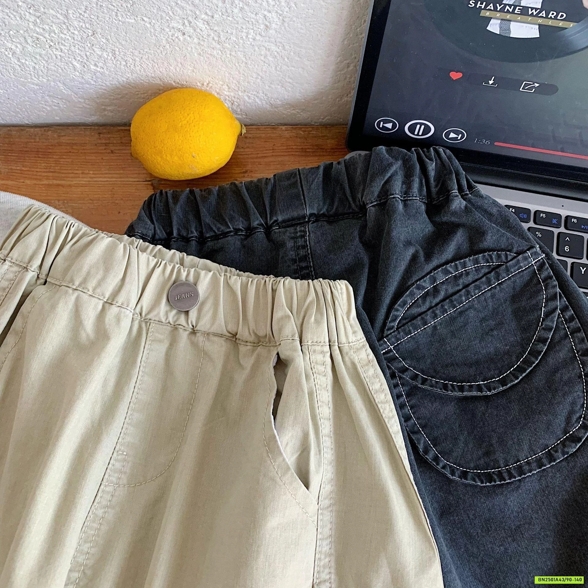 BAGGY THÔ MỀM TÚI SAU