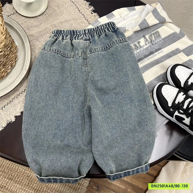 JEANS BAGGY THÊU VỊT DONAL
