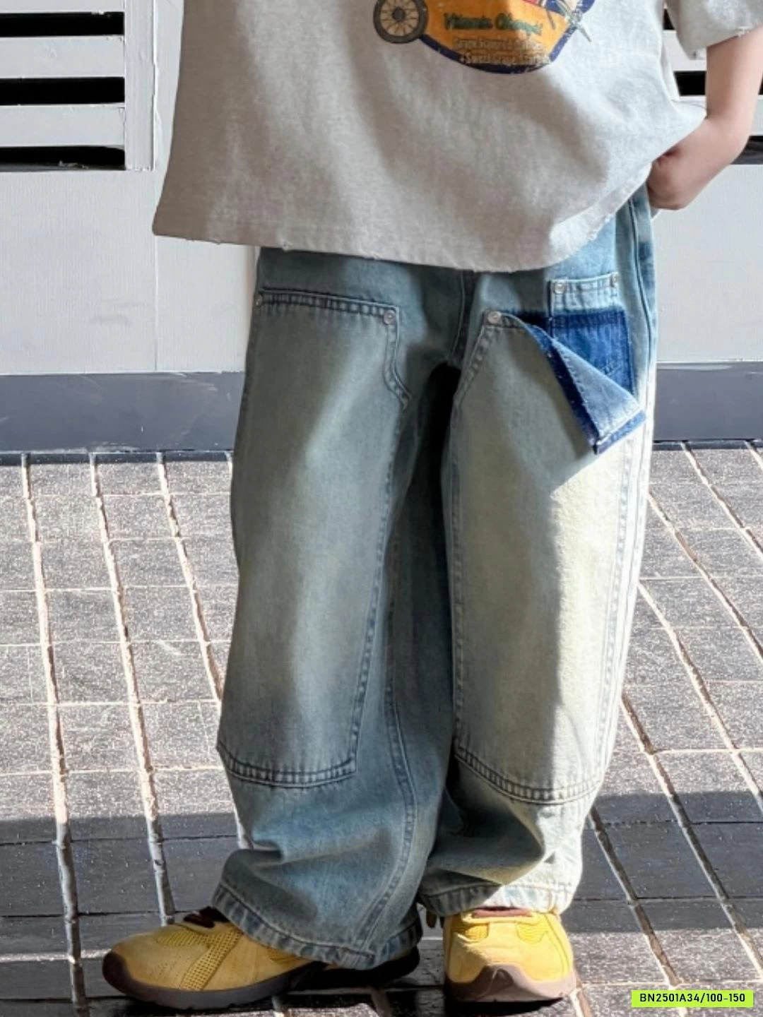 JEANS BAGGY VÁ GỐI CÁ TÍNH