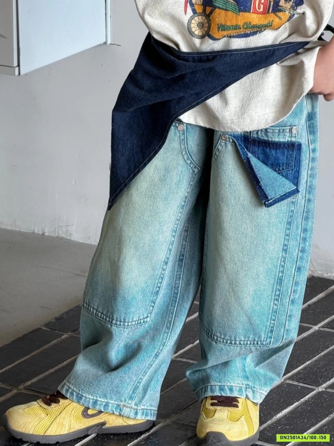 JEANS BAGGY VÁ GỐI CÁ TÍNH