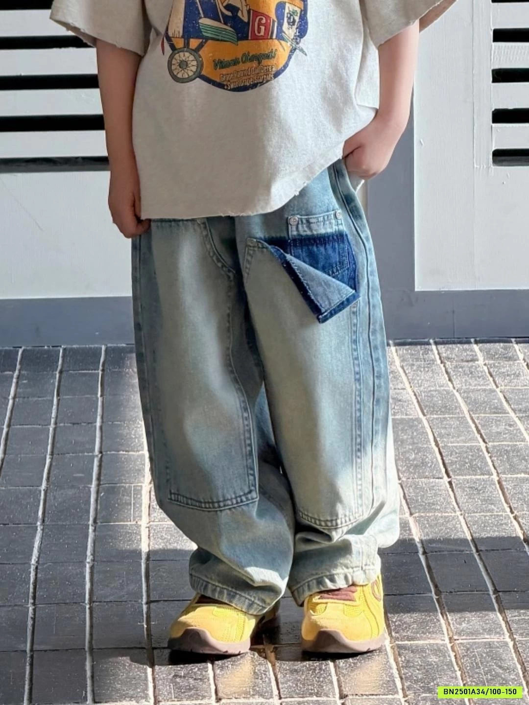 JEANS BAGGY VÁ GỐI CÁ TÍNH