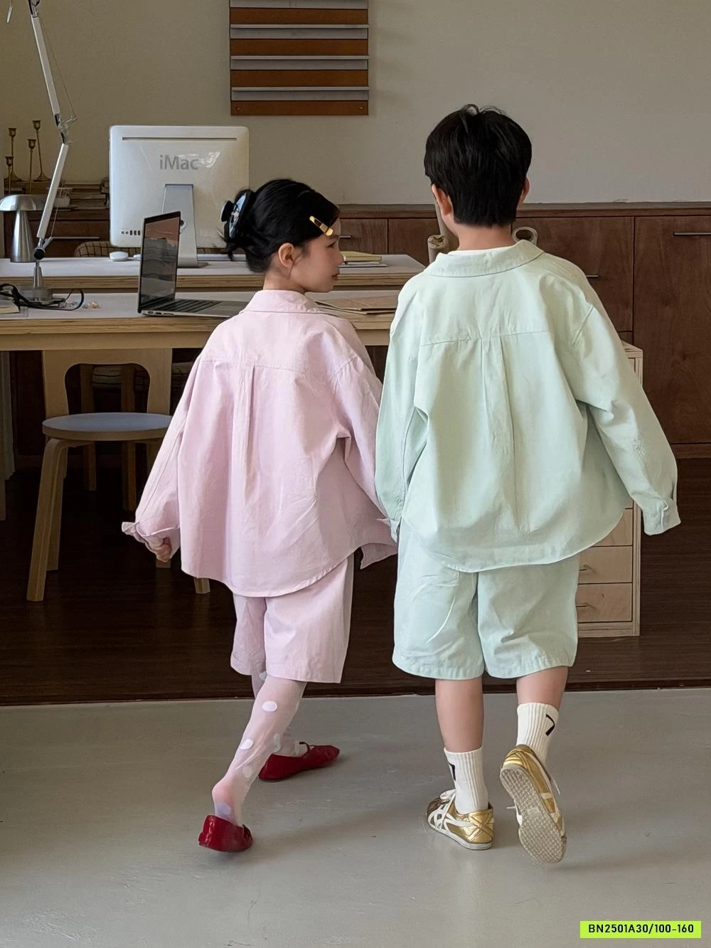 SET SƠ MI QUẦN SHORT KUMAIKIDS