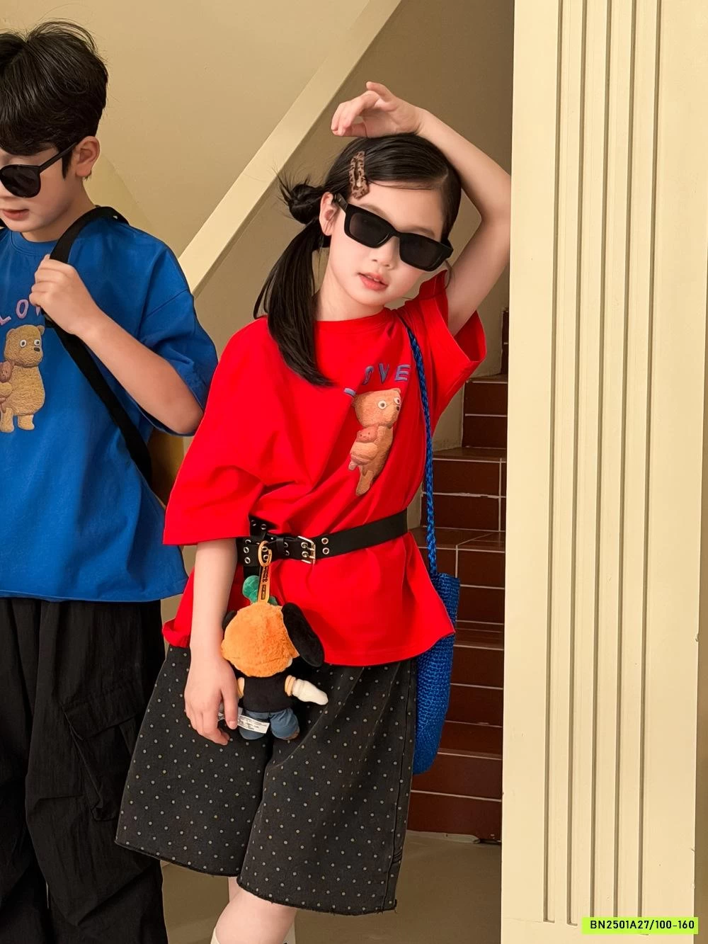 ÁO THUN LOVE NGỘ NGHĨNH KUMAIKIDS