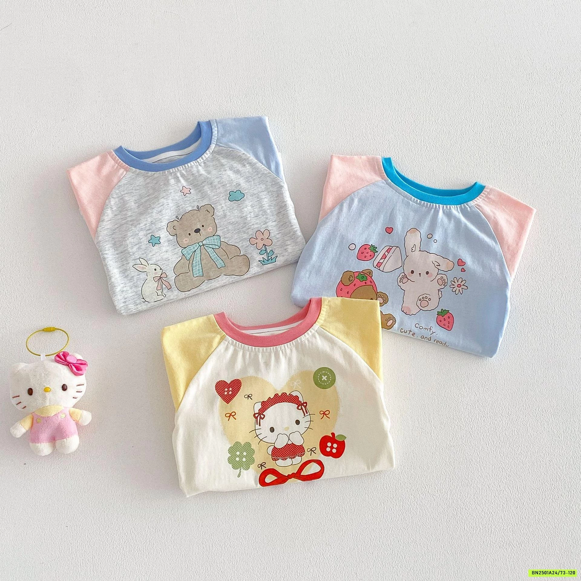 ĐẦM COTTON ĐUÔI CÁ PHỐI MÀU TAY