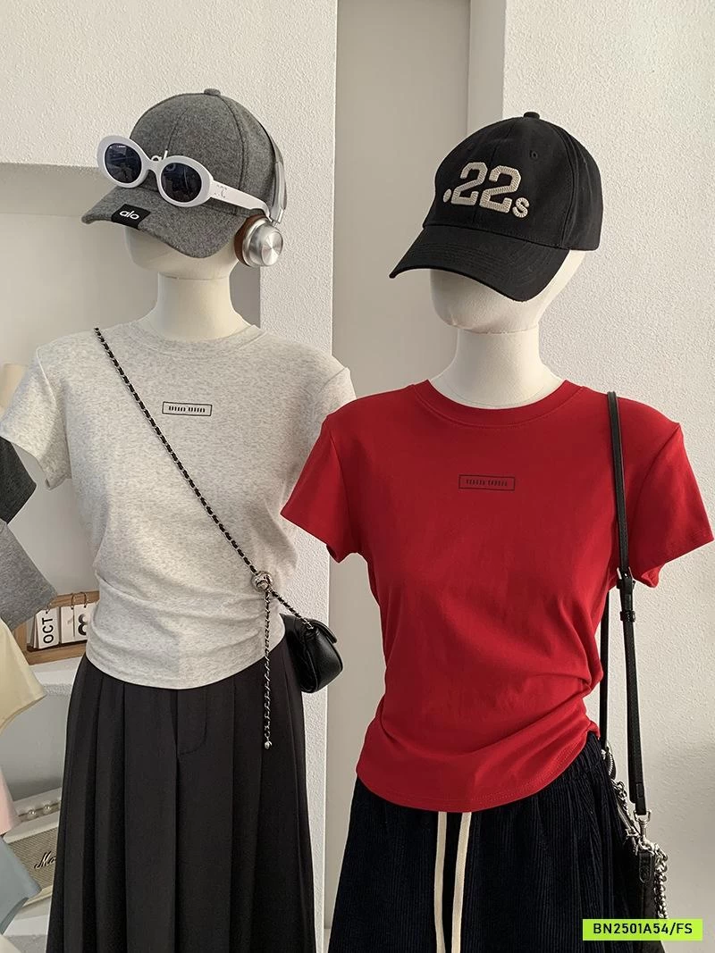 THUN BOZIP CỔ TRÒN MIUMIU