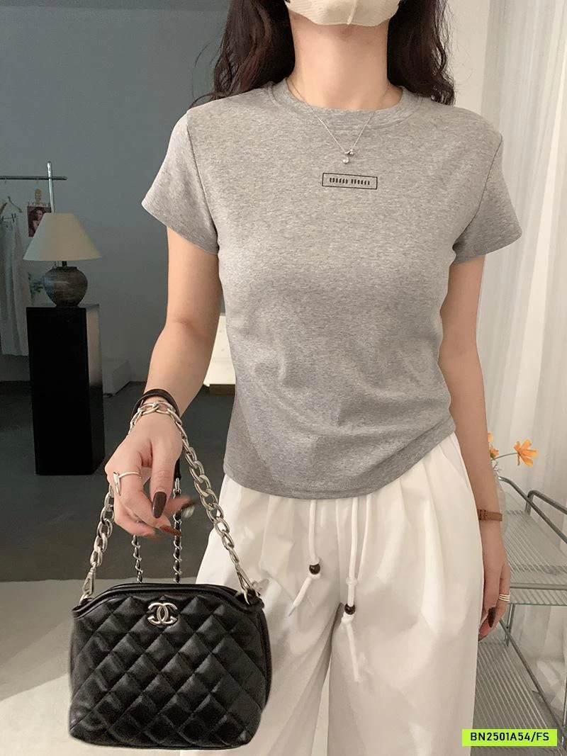 THUN BOZIP CỔ TRÒN MIUMIU