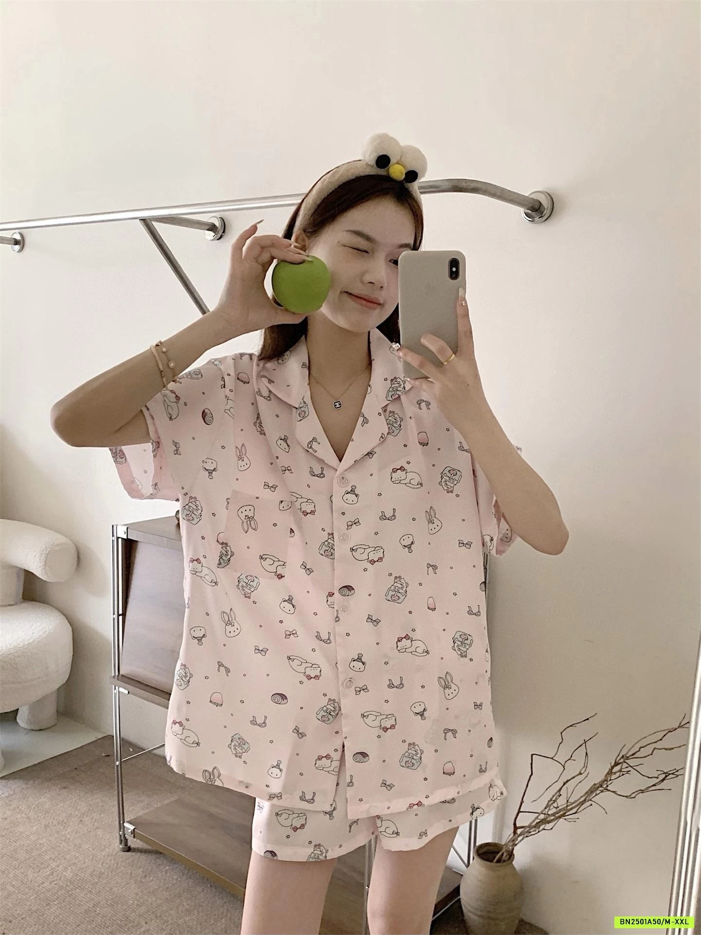 PIZAMA CỘC TAY DỄ THƯƠNG