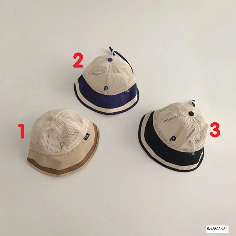 MŨ VÀNH RỘNG LƯỚI CHO BÉ