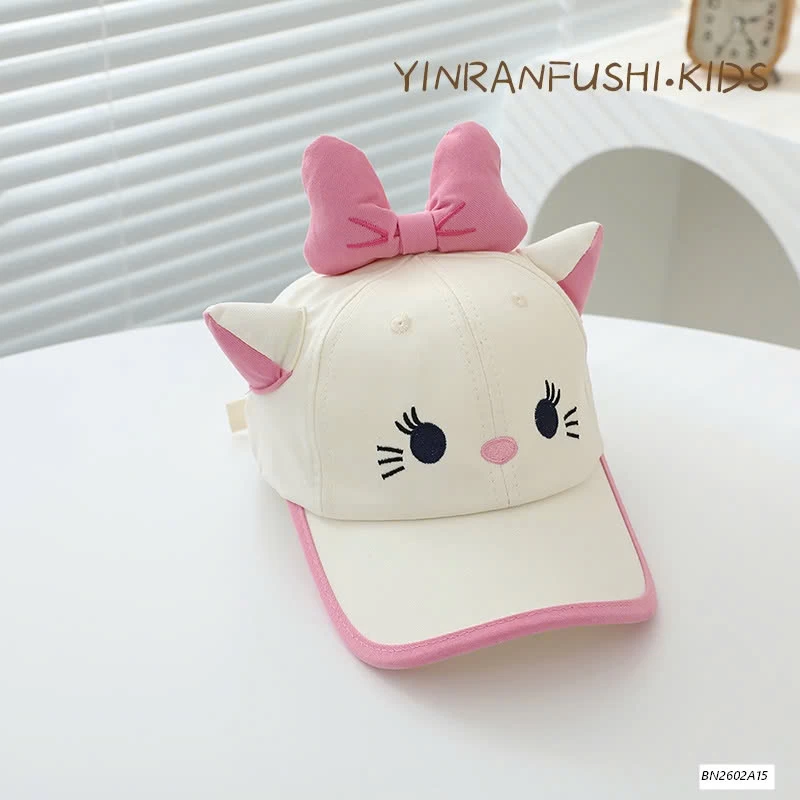 MŨ LƯỠI TRAI HOẠT HÌNH TAI 3D