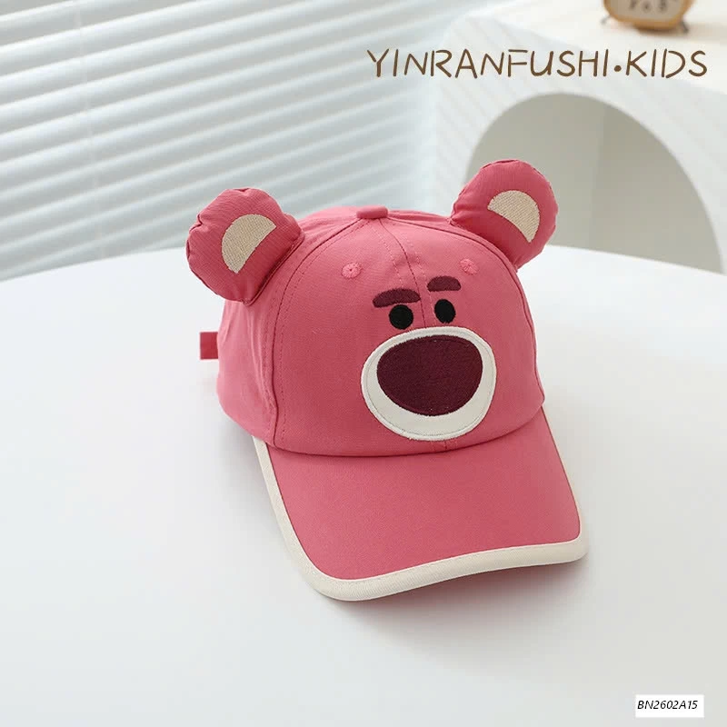 MŨ LƯỠI TRAI HOẠT HÌNH TAI 3D