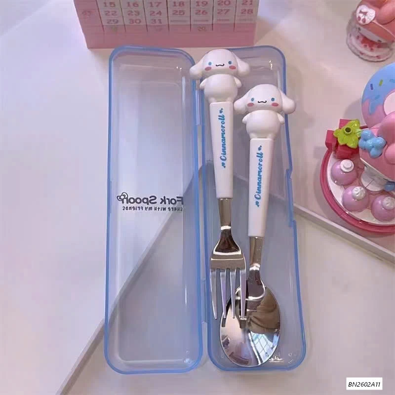 SET THÌA DĨA DỄ THƯƠNG CHO BÉ