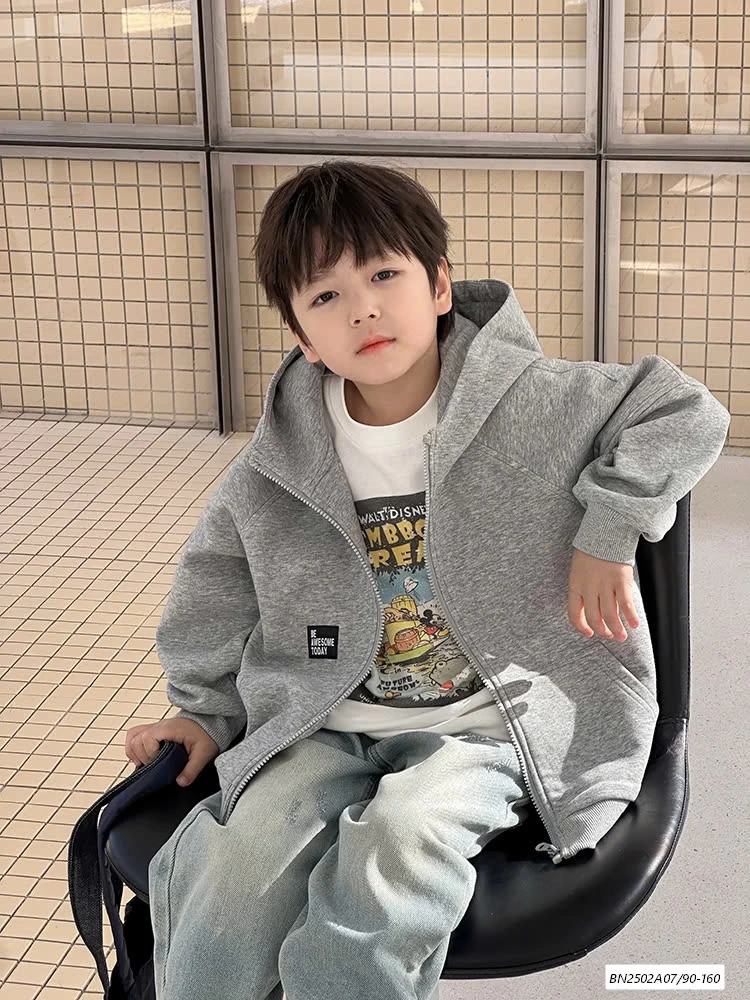 KHOÁC COTTON IN LƯNG 25A129 AMBB