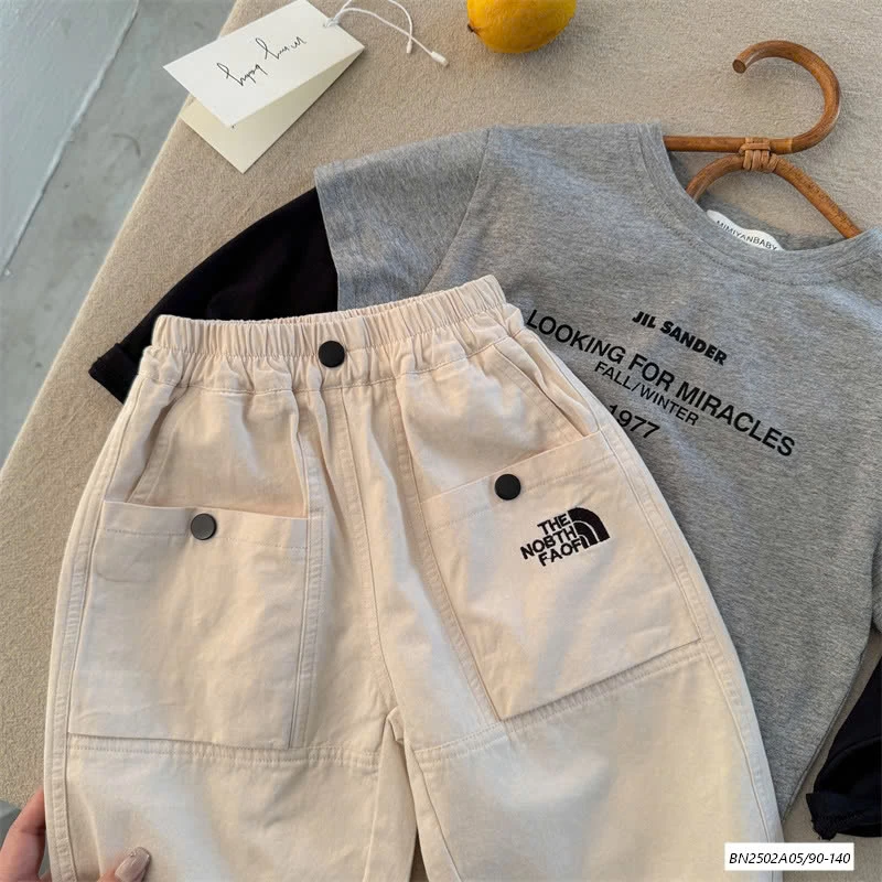 QUẦN THÔ THÊU CHỮ MMY