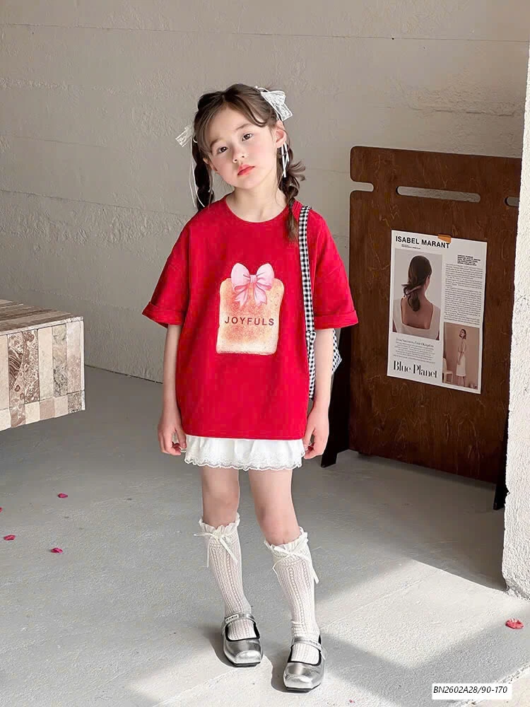 ÁO THUN ĐỎ MIX CV TRẮNG AMBB