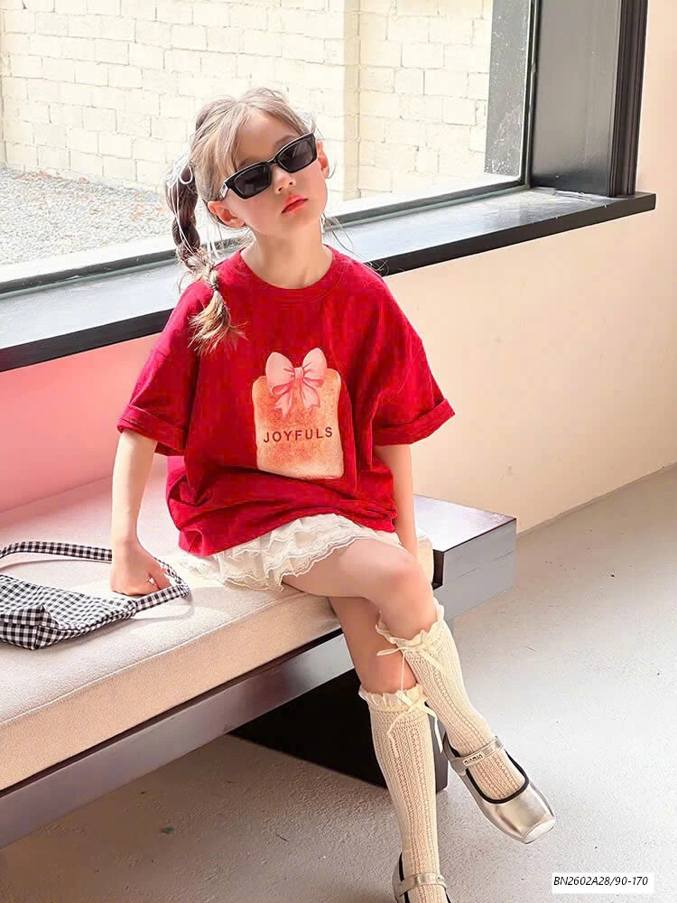 ÁO THUN ĐỎ MIX CV TRẮNG AMBB