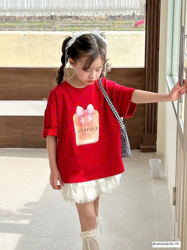 ÁO THUN ĐỎ MIX CV TRẮNG AMBB