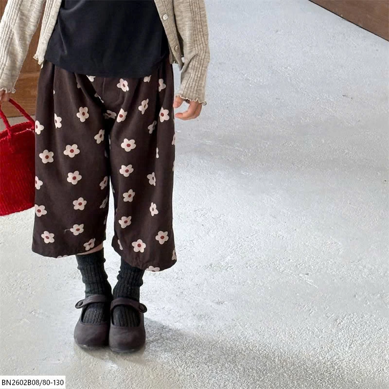 QUẦN NGỐ IN HOA ADBABY