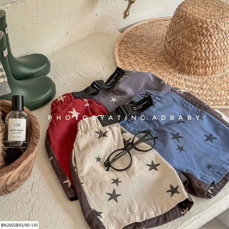 QUẦN  SHORT BÉ 2 MÀU