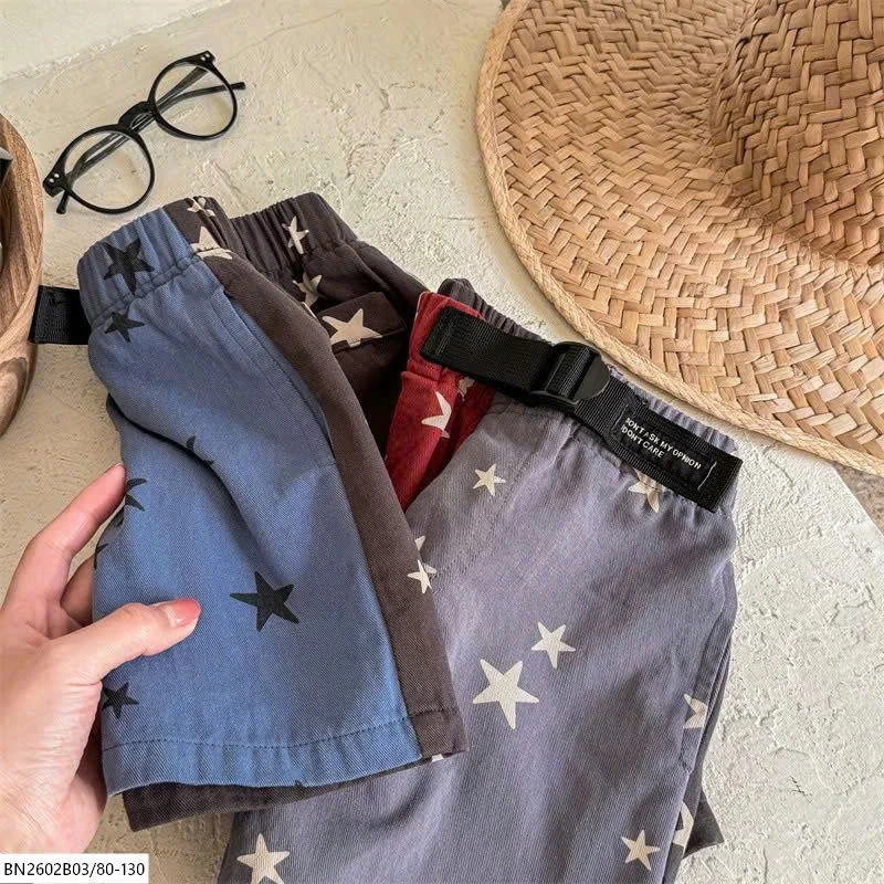 QUẦN  SHORT BÉ 2 MÀU