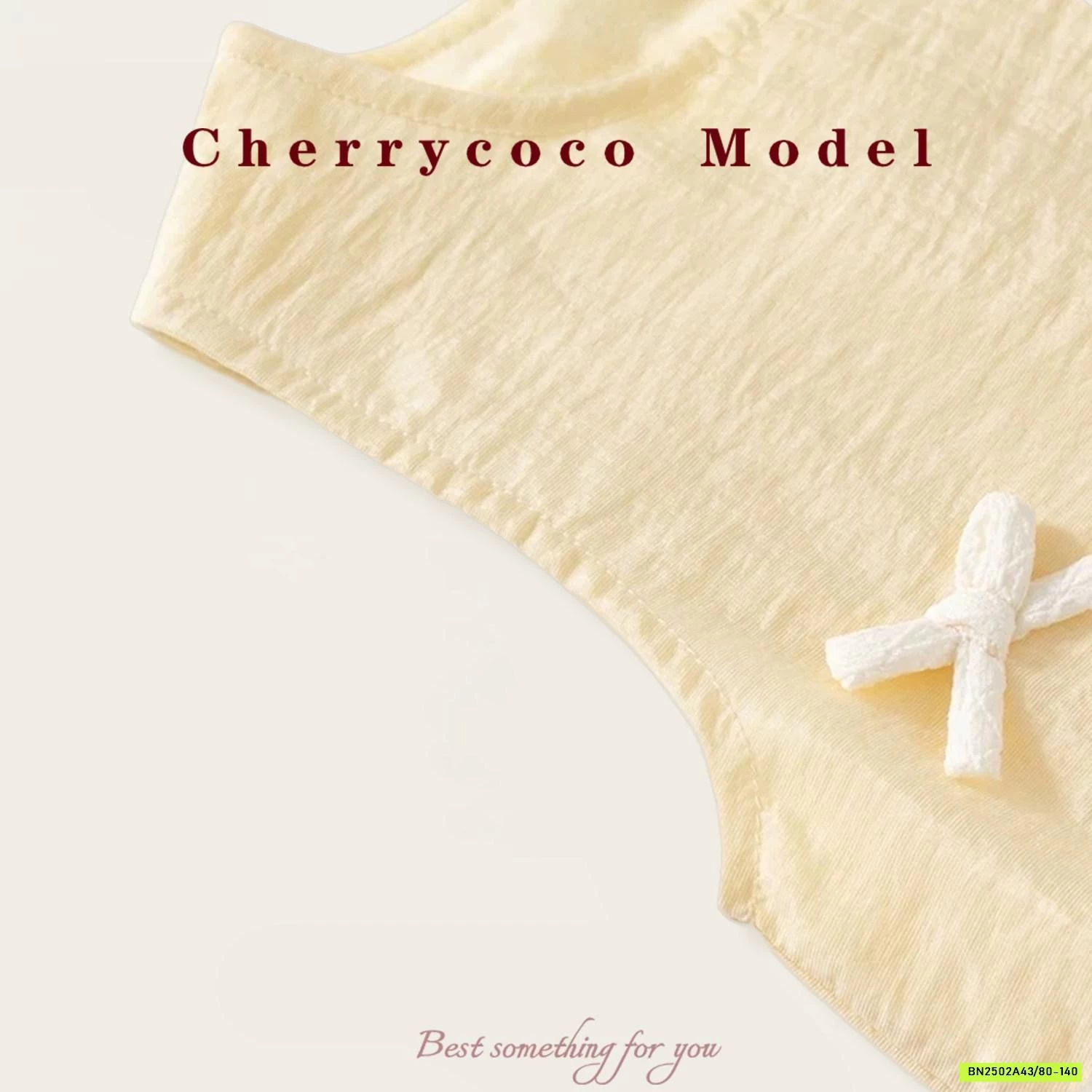 ĐẦM VÀNG GẮN NƠ CHERRYCOCO