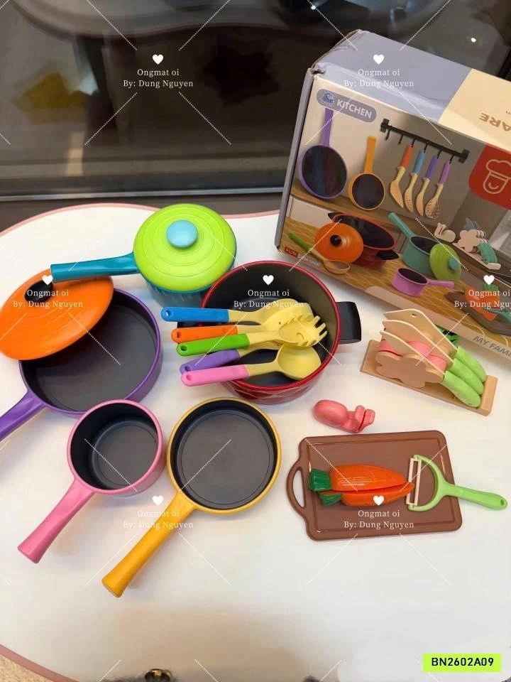 BỘ ĐỒ CHƠI NHÀ BẾP 21 MÓN