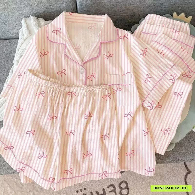 SÉT PIZAMA 3 MÓN SIÊU XINH