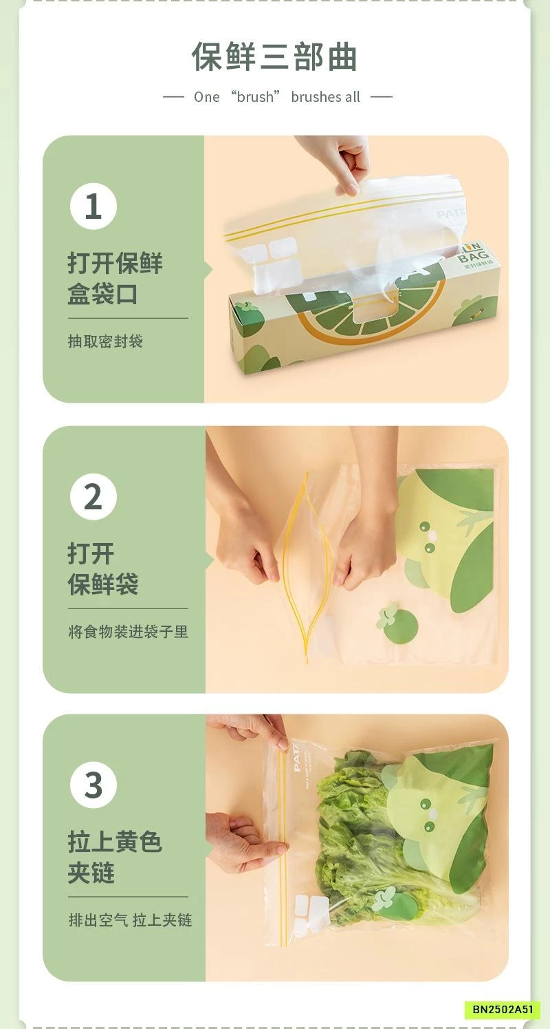 SÉT 3H TÚI ZIP TRỮ THỰC PHẨM