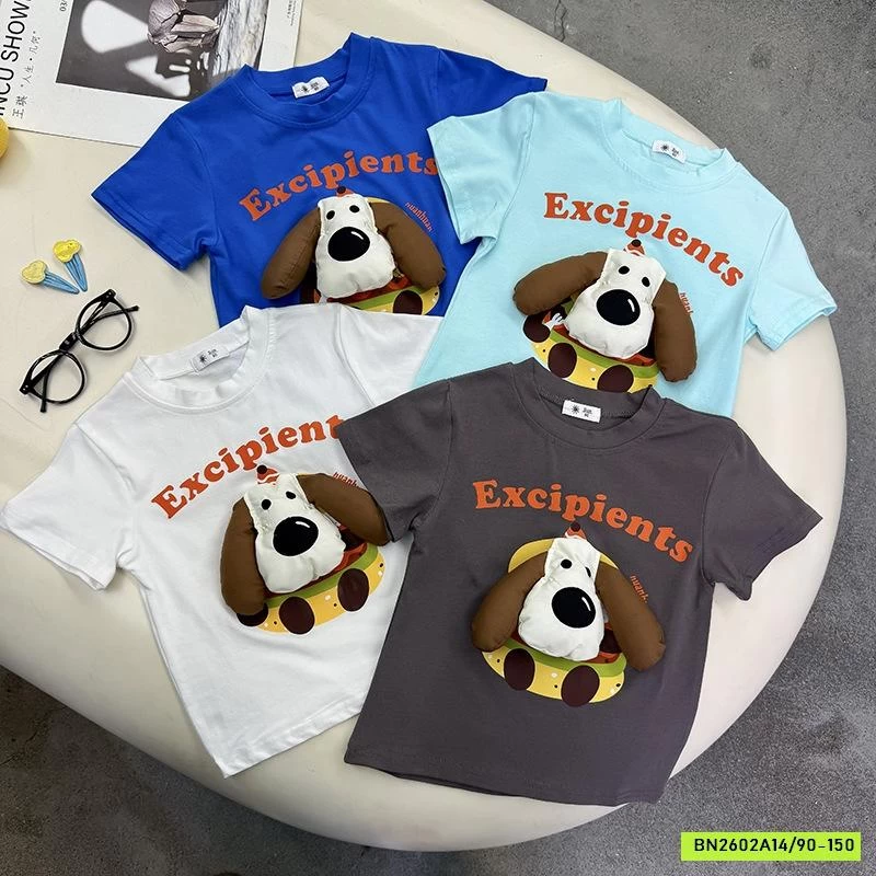 ÁO THUN CÚN NỔI 3D