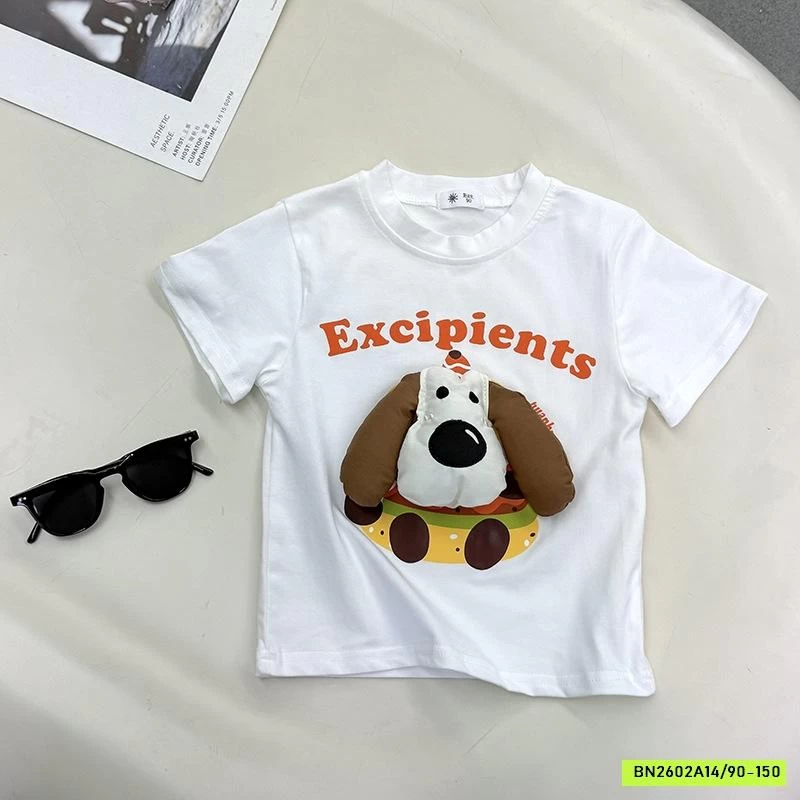 ÁO THUN CÚN NỔI 3D